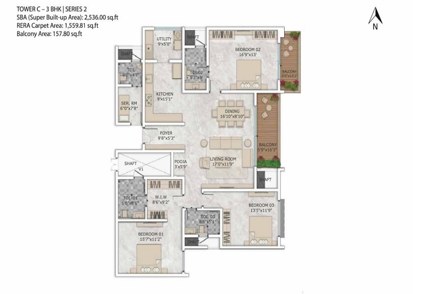 Typecal Floor Plan