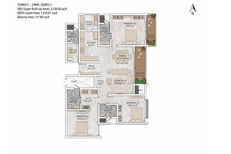 Typecal Floor Plan