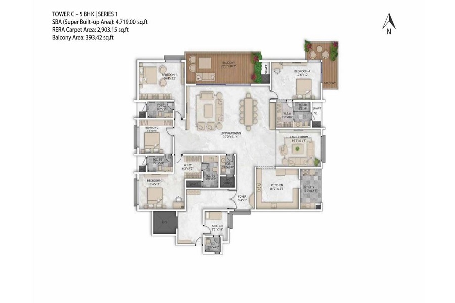 Typecal Floor Plan